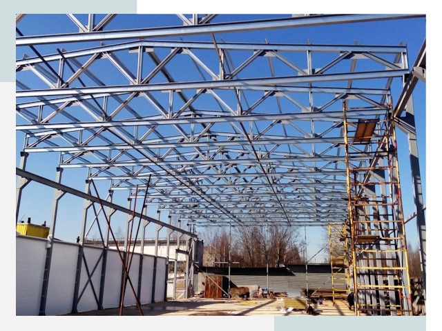 Строительство цехов в Димитровград от 618 руб. под ключ