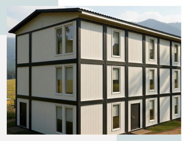 Модульные общежития в Димитровграде