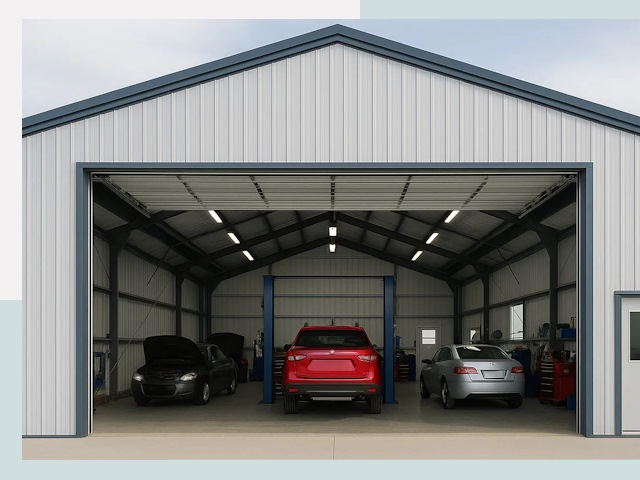 Ангары из сэндвич панелей от 618 руб. в Димитровград