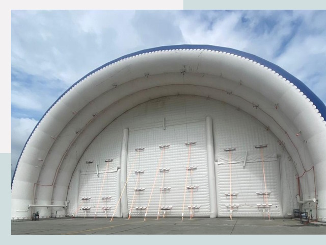 Пневмокаркасные ангары от СтальСтрой-Дмт по цене от 618 руб.