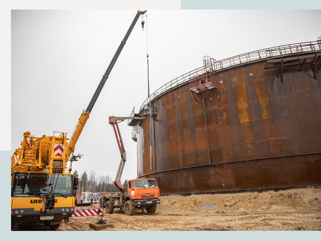 Монтаж резервуаров в Димитровграде от 618 руб. за м³