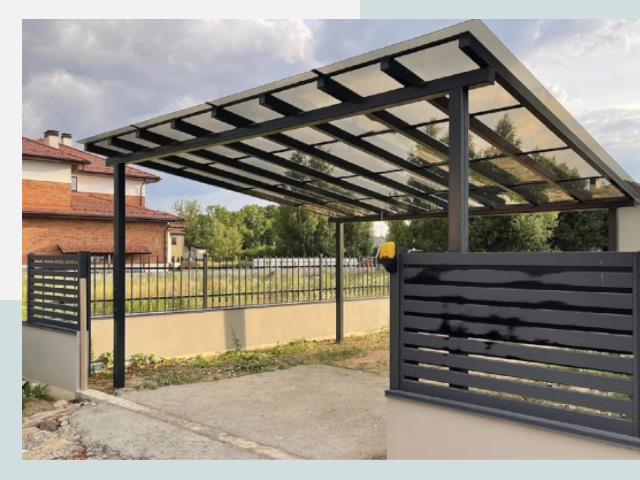 Металлические навесы в Димитровград от 618 руб. за м²