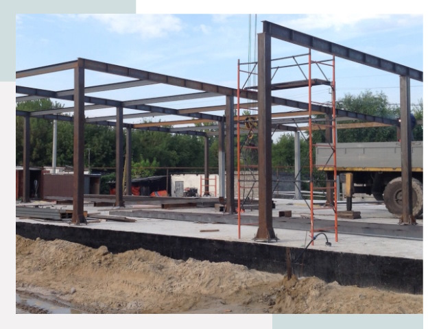 Фундамент для ангаров в Димитровграде