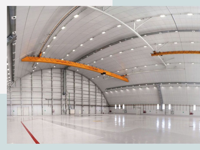 Оснащение ангаров в Димитровград от СтальСтрой-Дмт - цена от 618 руб.