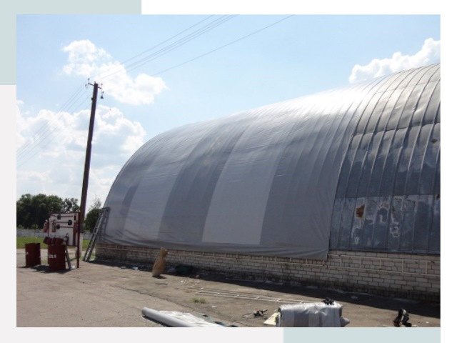 Ремонт ангаров в Димитровграде