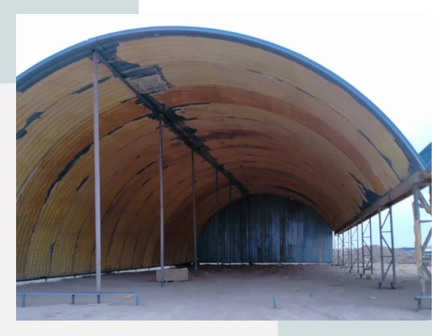 Реконструкция ангаров в Димитровграде