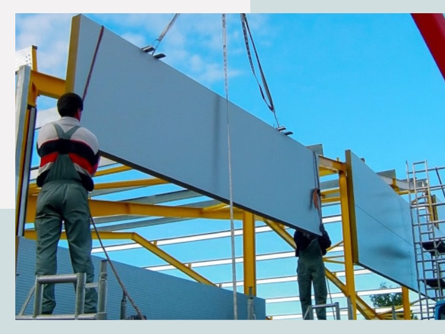 Монтаж сэндвич-панелей в Димитровграде от 618 руб.