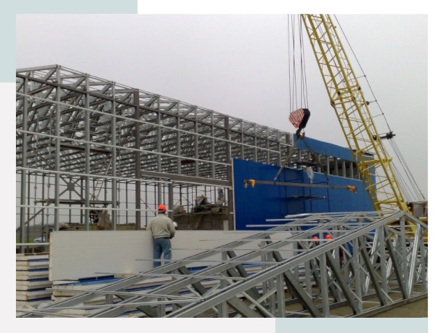 Монтаж ангаров в Димитровграде